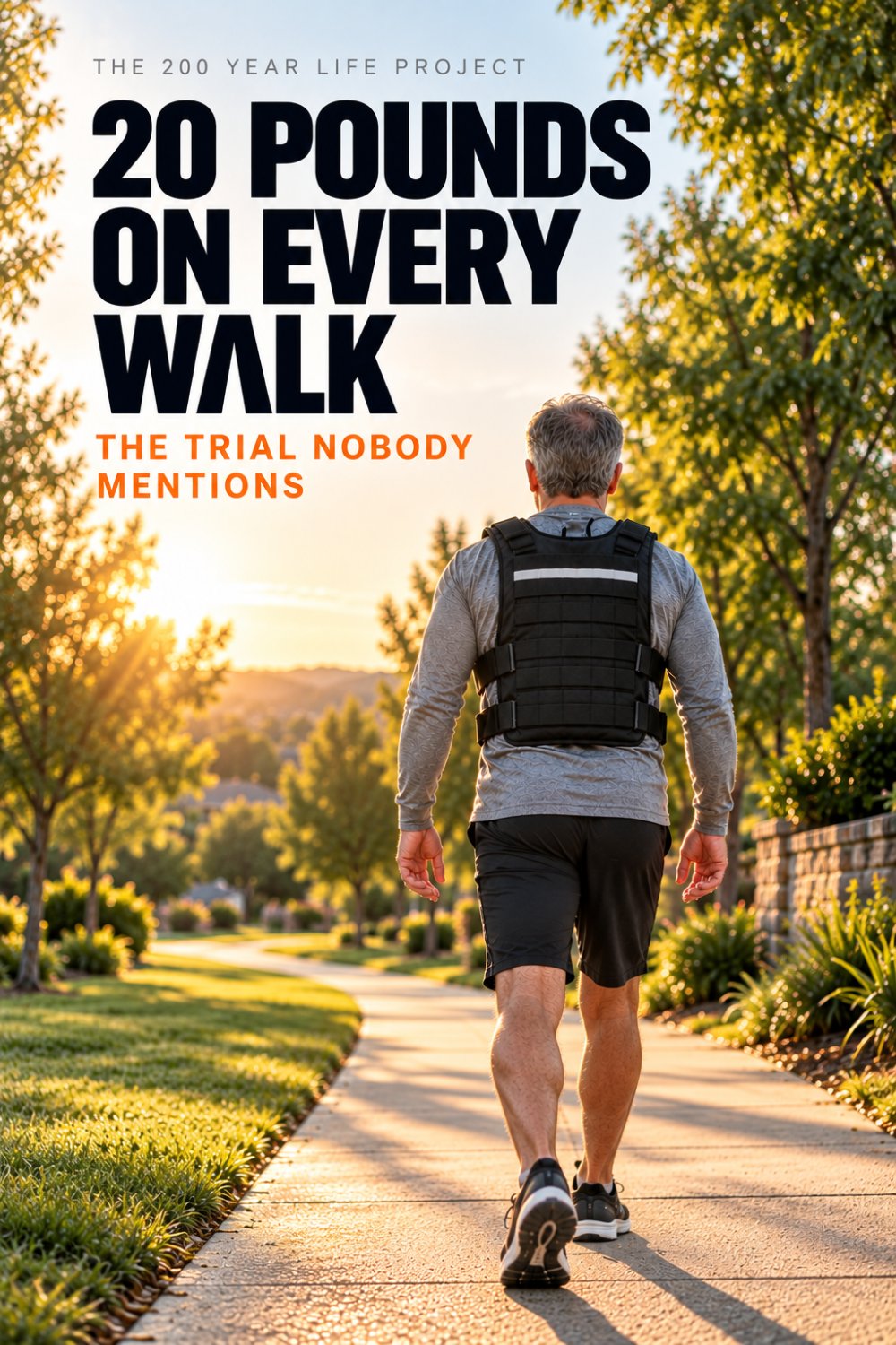 I Walk With 20 Pounds Strapped to My Chest. The Research Surprised Me.