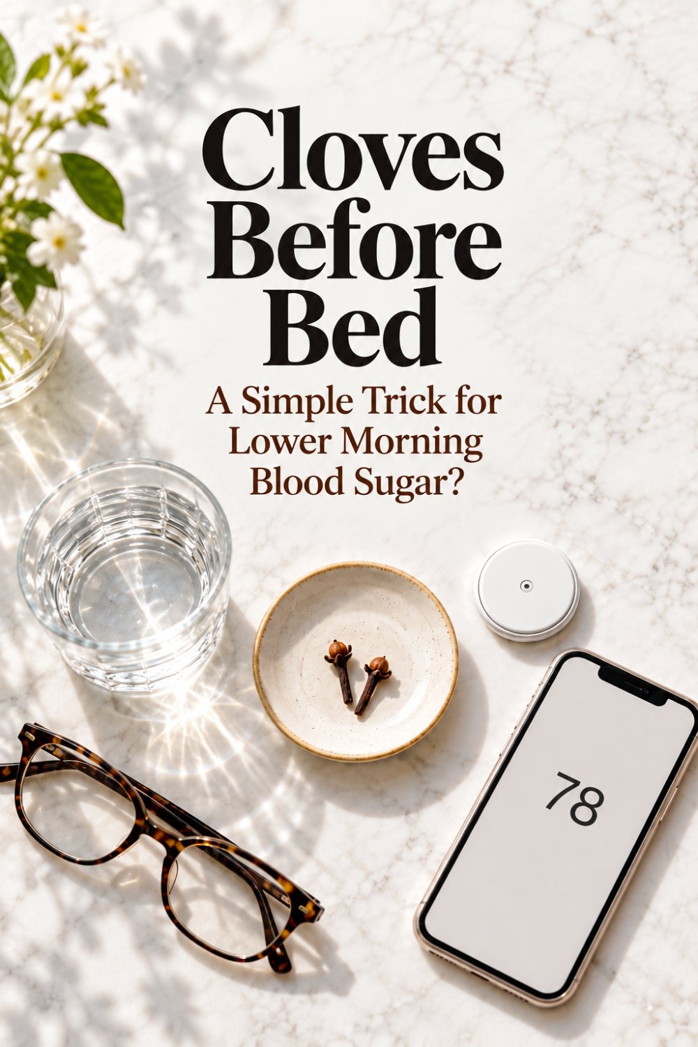 Cloves for Blood Sugar at 71: What Two Cloves Before Bed Did to My Morning Glucose