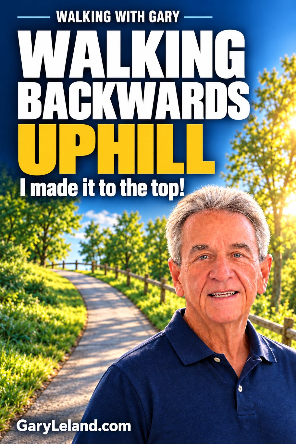Walking Backwards Uphill at 71: How My Heart Workout Got Easier in Five Days
